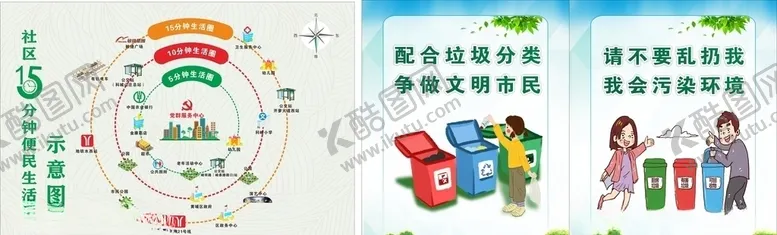 编号：41590805032242535578【酷图网】源文件下载-社区垃圾分类
