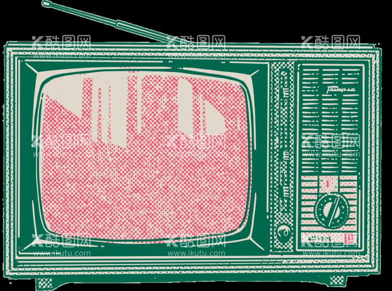 编号：41032909281314138135【酷图网】源文件下载-复古电视