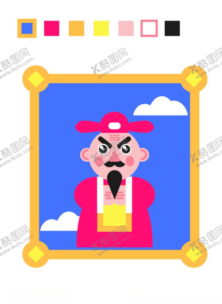 编号：19121709110838012612【酷图网】源文件下载-卡通人物矢量人物动漫插画人物