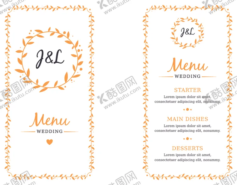 编号：41155506190551427309【酷图网】源文件下载-菜单海报模板