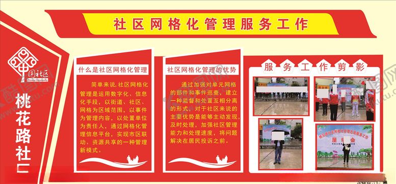 编号：32032607061727508873【酷图网】源文件下载-网格化展板