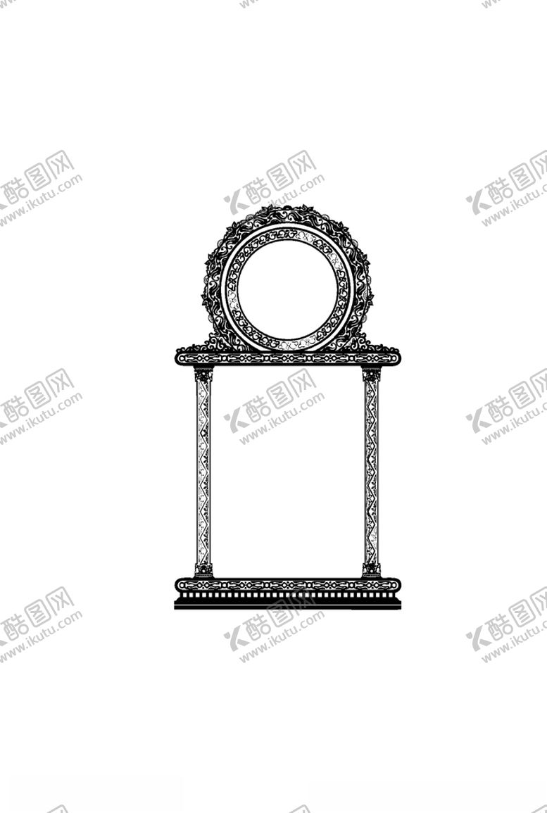 编号：39156005091836003358【酷图网】源文件下载-雕花图中式雕花西式雕花
