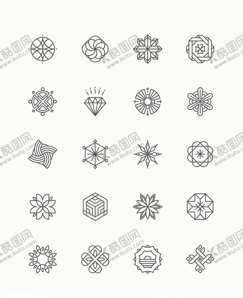 编号：89916507121757153216【酷图网】源文件下载-花朵图标