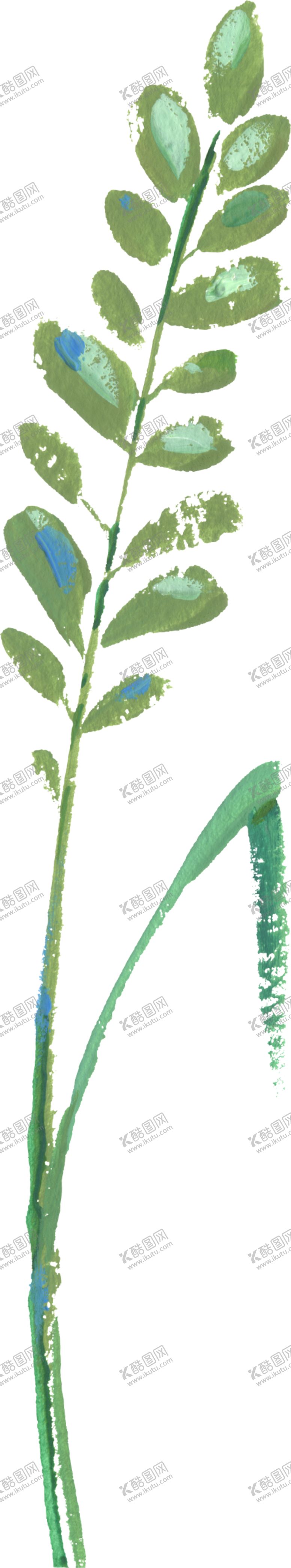 编号：66645507040229396397【酷图网】源文件下载-水彩手绘花卉花朵植物