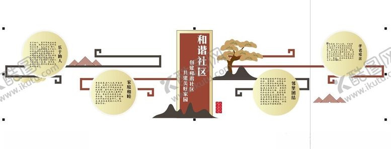 编号：40757902250818252790【酷图网】源文件下载-社区文化墙