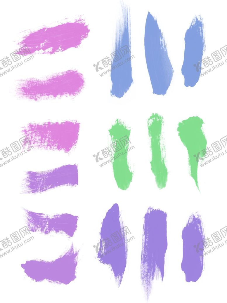 编号：81682209291251324564【酷图网】源文件下载-传统彩色笔触