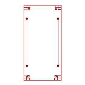 简洁边框