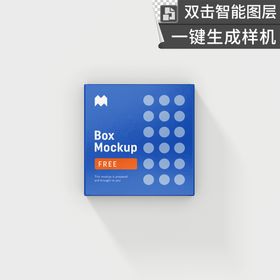 纸盒样机 包装产品 礼品盒  