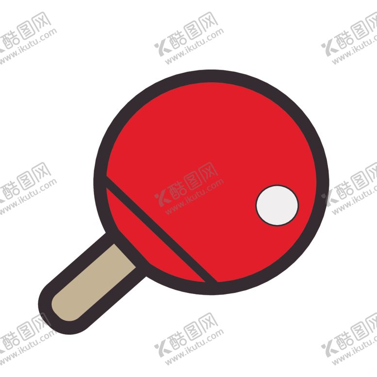 编号：14238912070210542175【酷图网】源文件下载-乒乓球拍