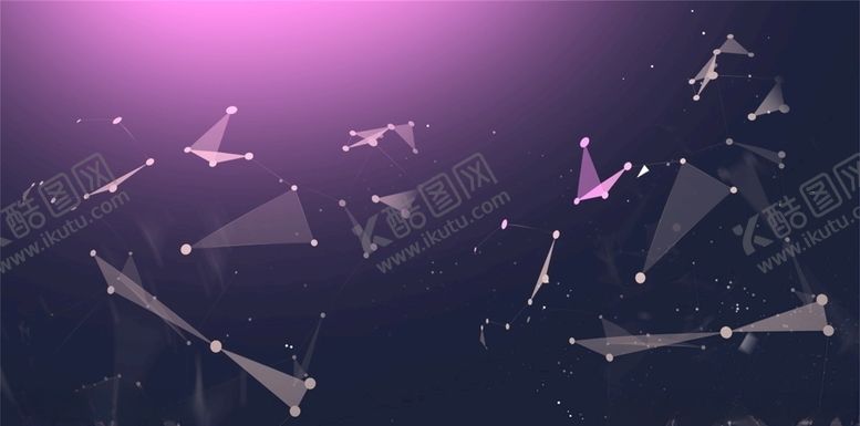 编号：17776605071441341697【酷图网】源文件下载-科技粒子背景