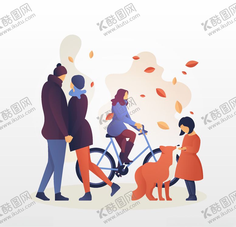 编号：80769205122048173640【酷图网】源文件下载-穿秋装的人