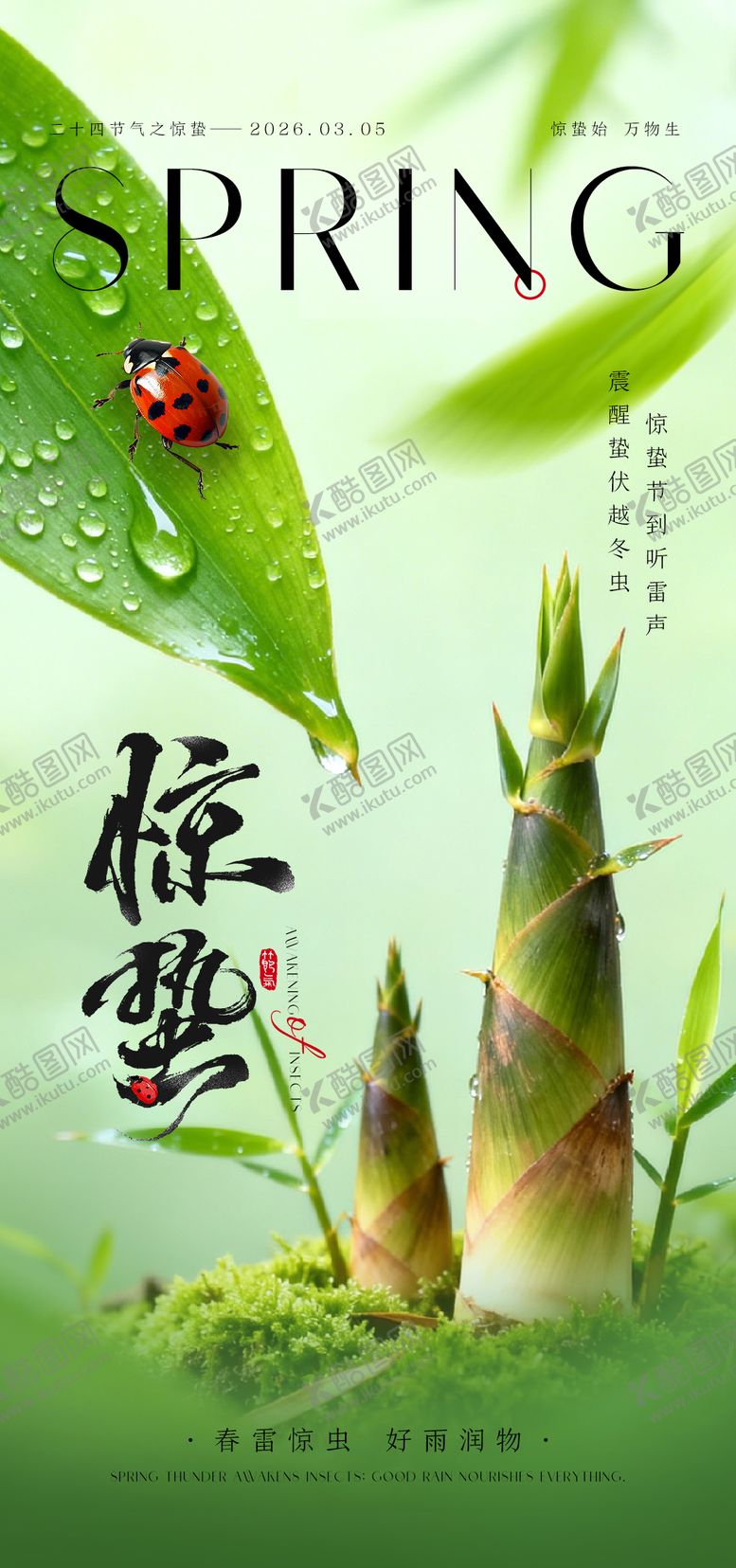 编号：47085403020208268118【酷图网】源文件下载-惊蛰海报