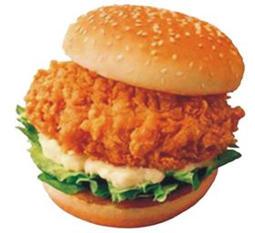 劲脆鸡腿堡