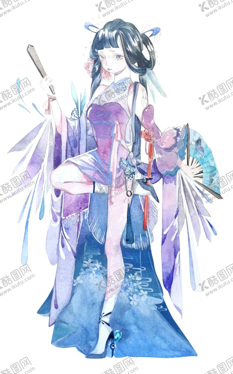 编号：77852409231707326636【酷图网】源文件下载-人物绘画