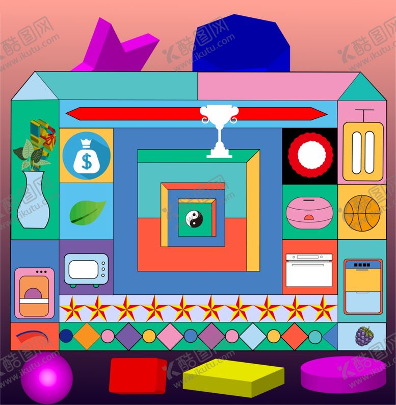 编号：46492409281656177014【酷图网】源文件下载-绘制几何图形