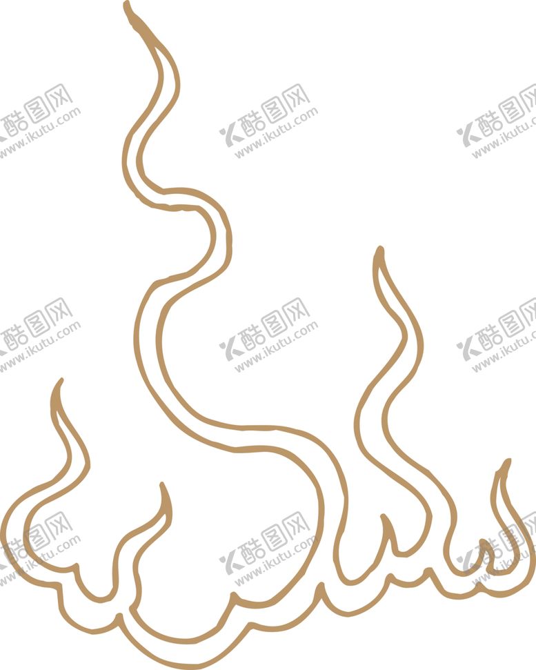 编号：75239002090323161426【酷图网】源文件下载-火纹古火图案 
