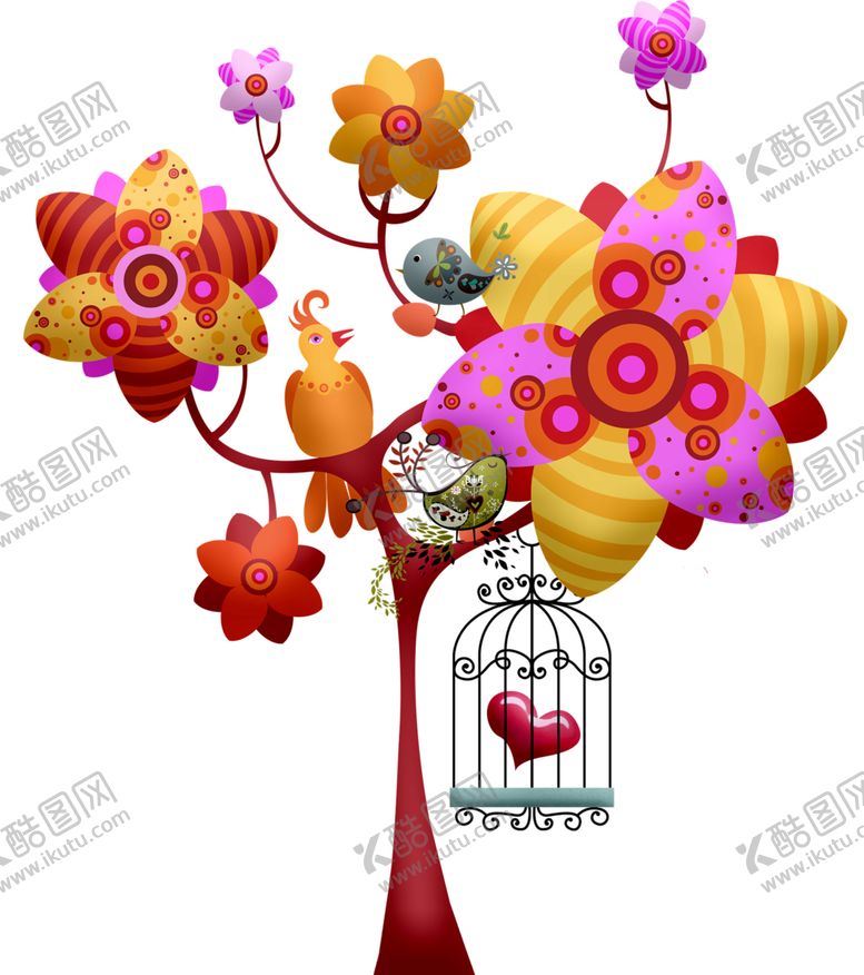 编号：72220506170641409928【酷图网】源文件下载-花树