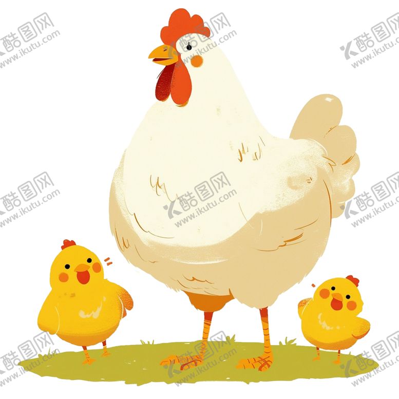 编号：96710702061348375820【酷图网】源文件下载-鸡插画