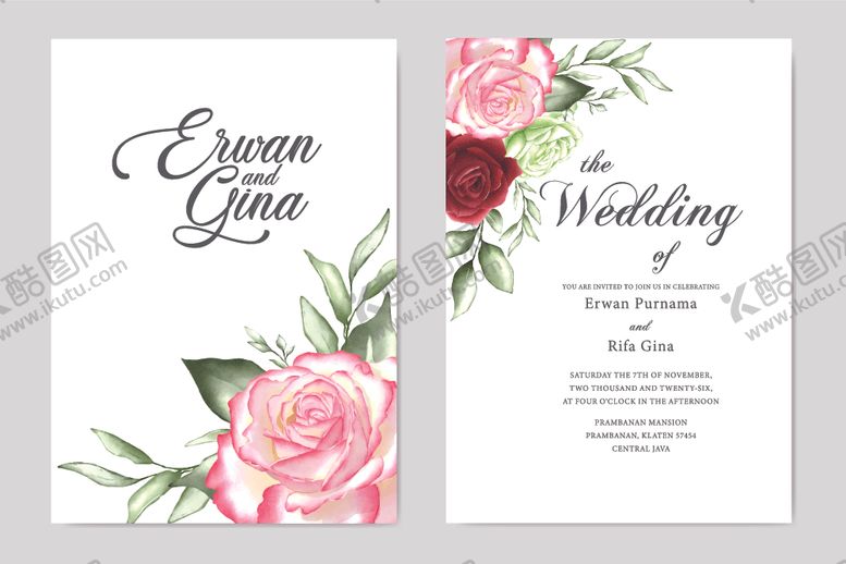 编号：33934209180128432207【酷图网】源文件下载-邀请卡