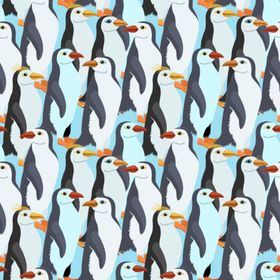 动植物无缝花纹