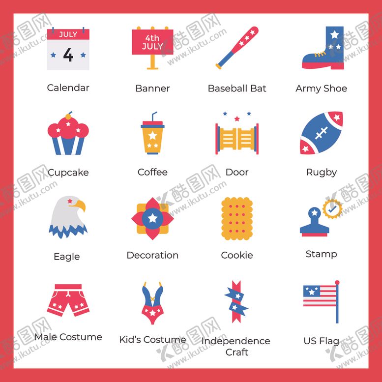 编号：29288311010605386598【酷图网】源文件下载-童子军相关图标集合