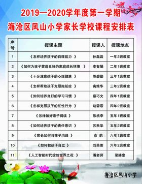 学校展板海报