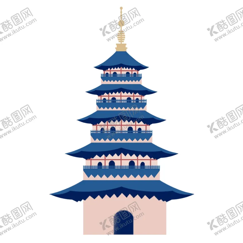 编号：66349612202006593214【酷图网】源文件下载-国潮建筑