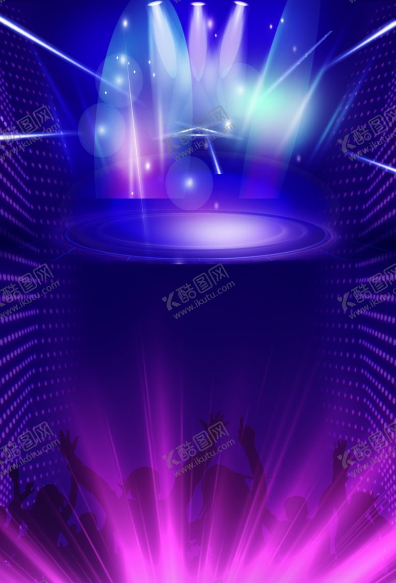 编号：98002409240334134902【酷图网】源文件下载-渐变炫光海报背景