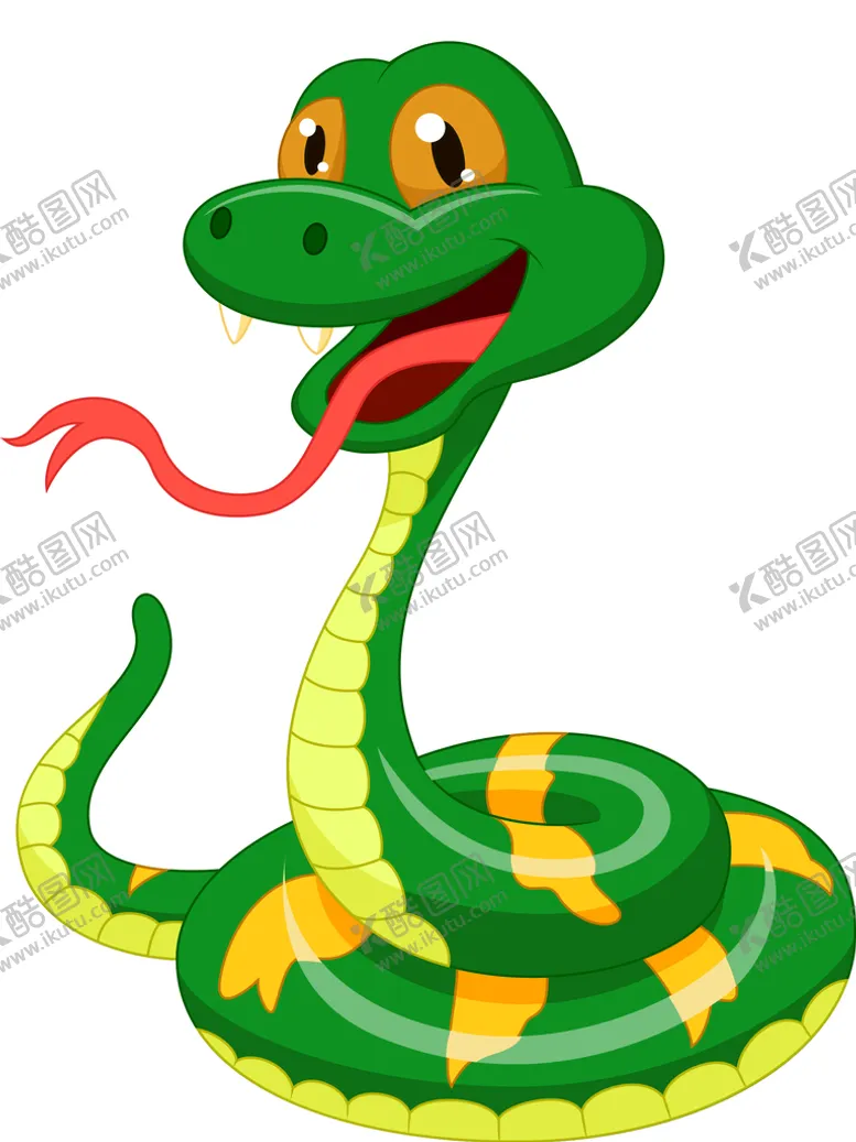 编号：53407909171508521093【酷图网】源文件下载-卡通蛇