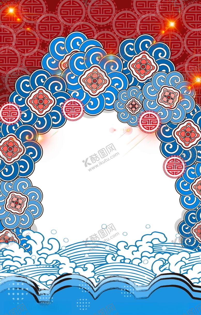 编号：38292907060636034767【酷图网】源文件下载-新年海报背景