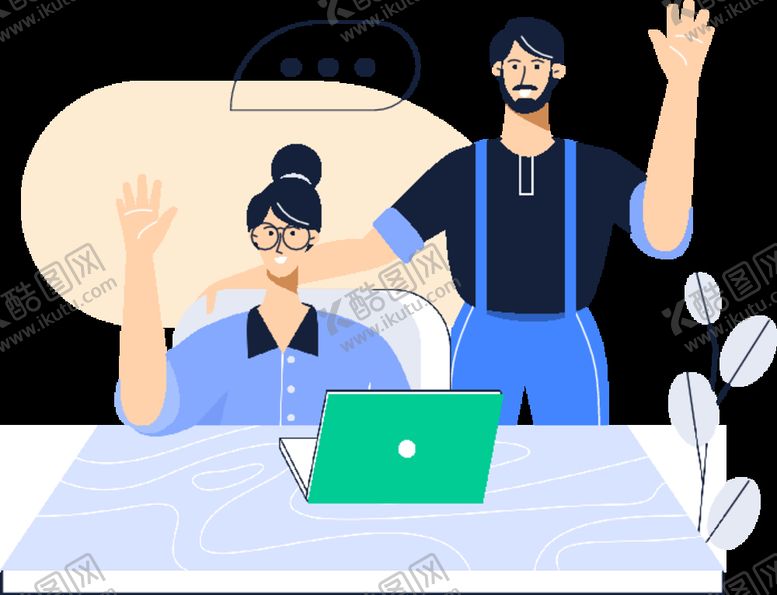 编号：55581810141427066497【酷图网】源文件下载-手绘现代插图