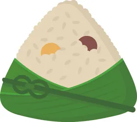粽子叶节日传统食物糯米