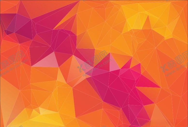 编号：42718610282103588903【酷图网】源文件下载-桔色菱形科技背景