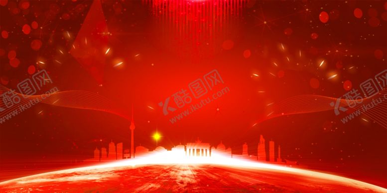 编号：39457107132244281083【酷图网】源文件下载-红色背景