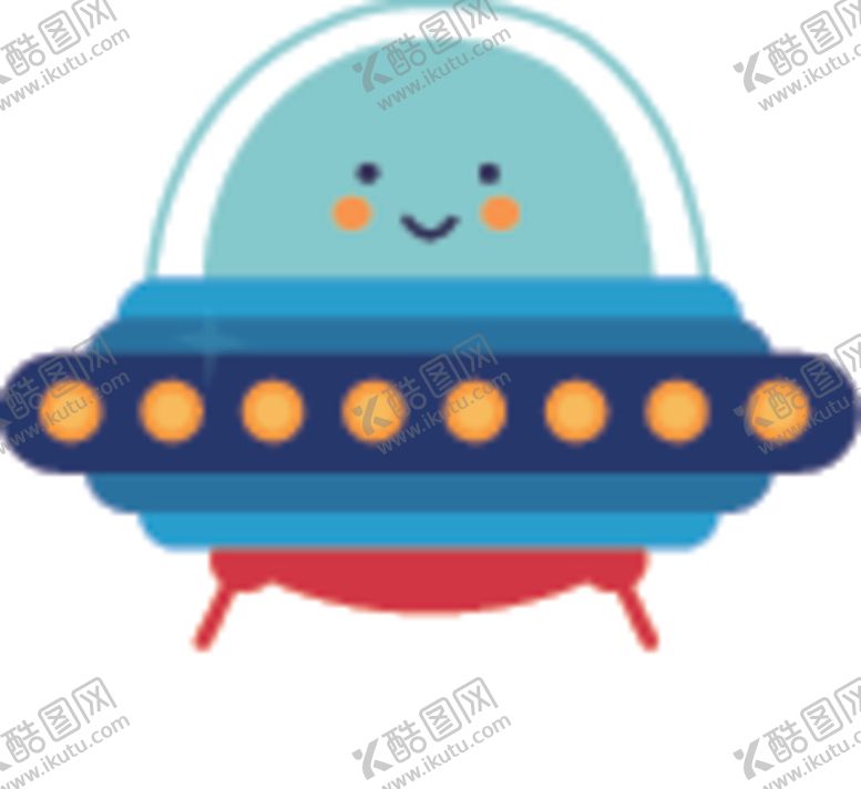 编号：52500409110856439389【酷图网】源文件下载-卡通飞船