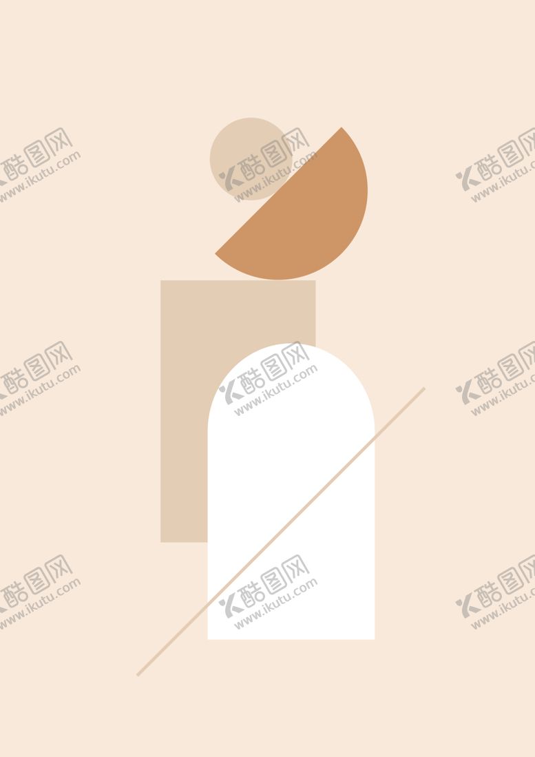 编号：87891805091639235502【酷图网】源文件下载-现代抽象人物