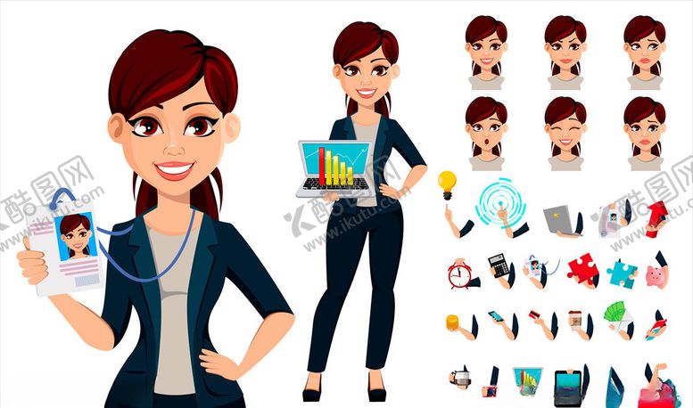 编号：59154010102143227885【酷图网】源文件下载-插画人物