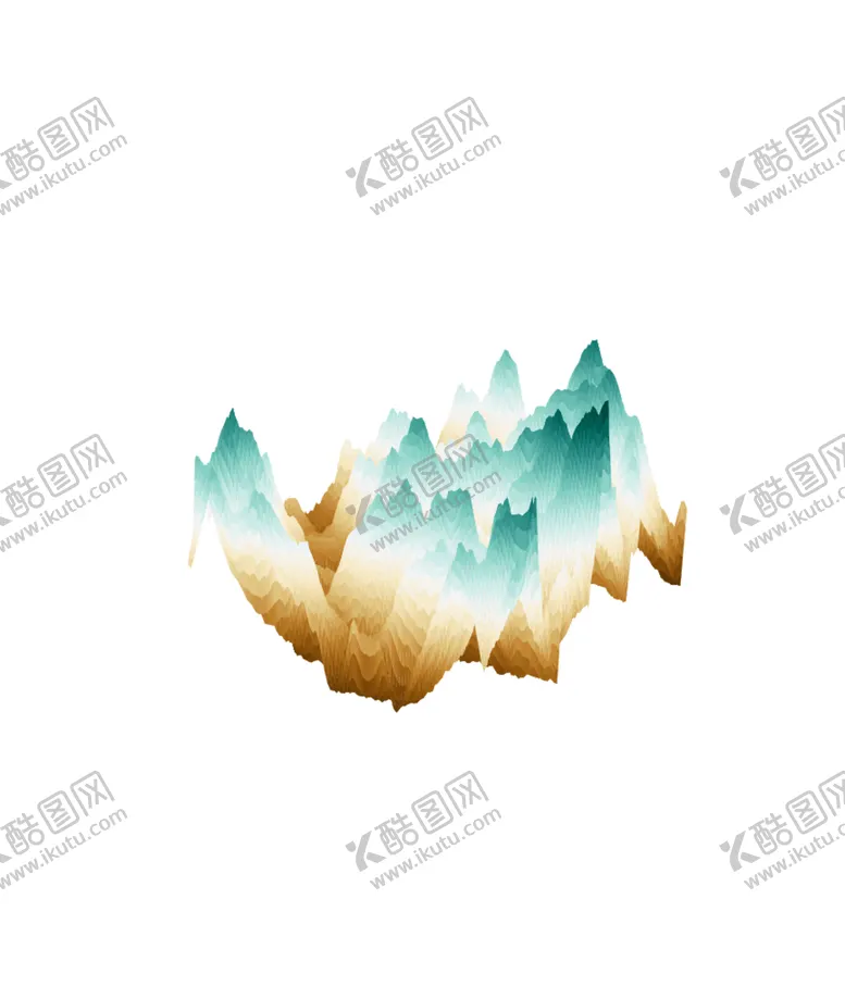 编号：82393603272005053133【酷图网】源文件下载-抽象山峰
