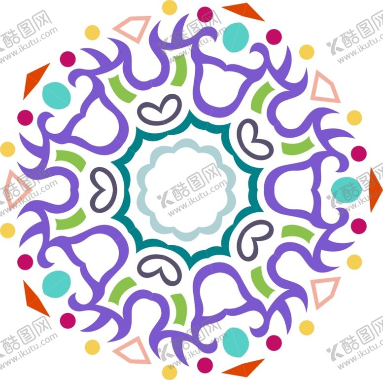 编号：39320510281807001945【酷图网】源文件下载-春季春天复古印花图案图形背景