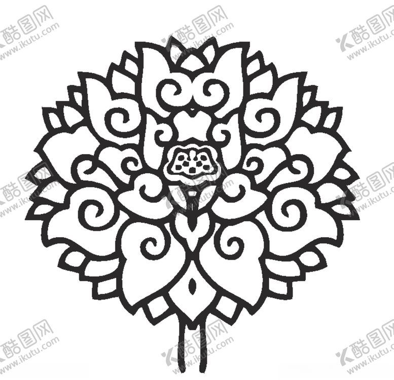编号：69910304300908377973【酷图网】源文件下载-镂空花图案