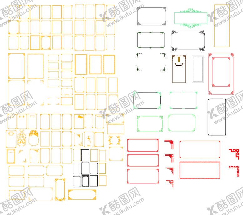 编号：13492009151949036852【酷图网】源文件下载-边框素材设计素材