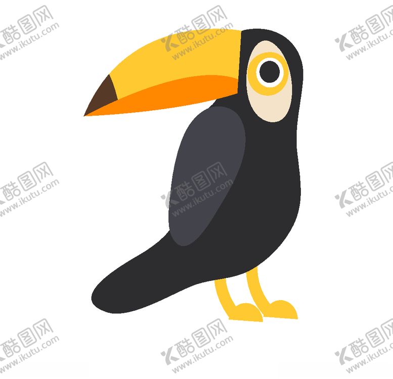 编号：51811409132103364936【酷图网】源文件下载-矢量卡通动物头像