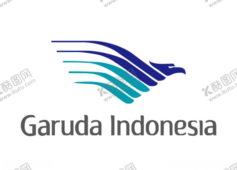 编号：43561609191413232725【酷图网】源文件下载-印尼鹰航空标志LOGO