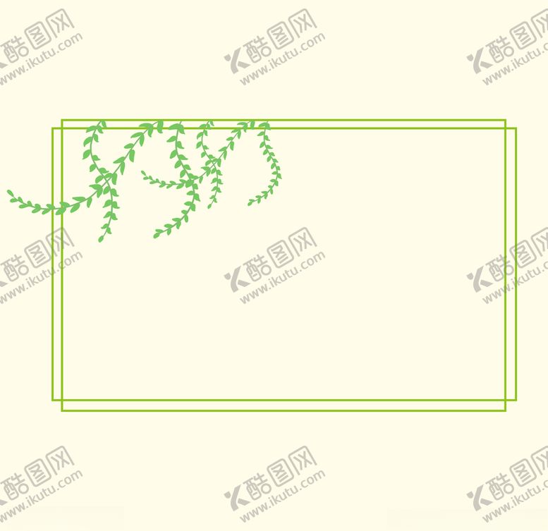编号：80705203241834015466【酷图网】源文件下载-柳叶边框