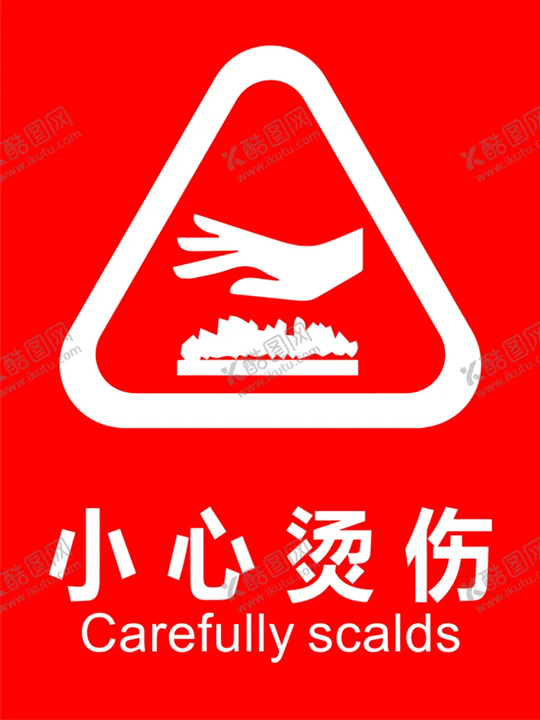 编号：14873610111054183582【酷图网】源文件下载-小心烫伤