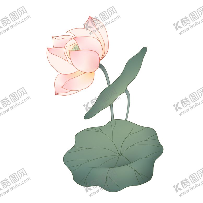 编号：30584604170631417759【酷图网】源文件下载-荷花元素