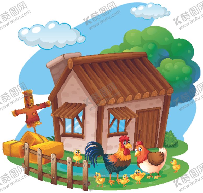 编号：50746509231912302572【酷图网】源文件下载-卡通鸡