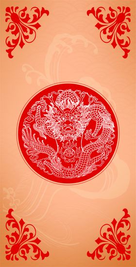 国潮风背景设计