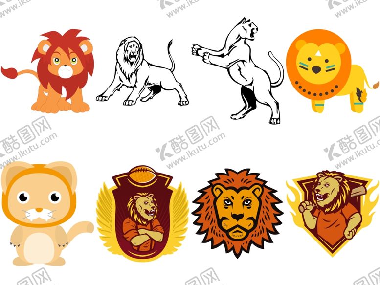 编号：29417309280650246818【酷图网】源文件下载-狮子
