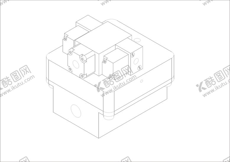 编号：26197110162046061648【酷图网】源文件下载-工业调压阀矢量图